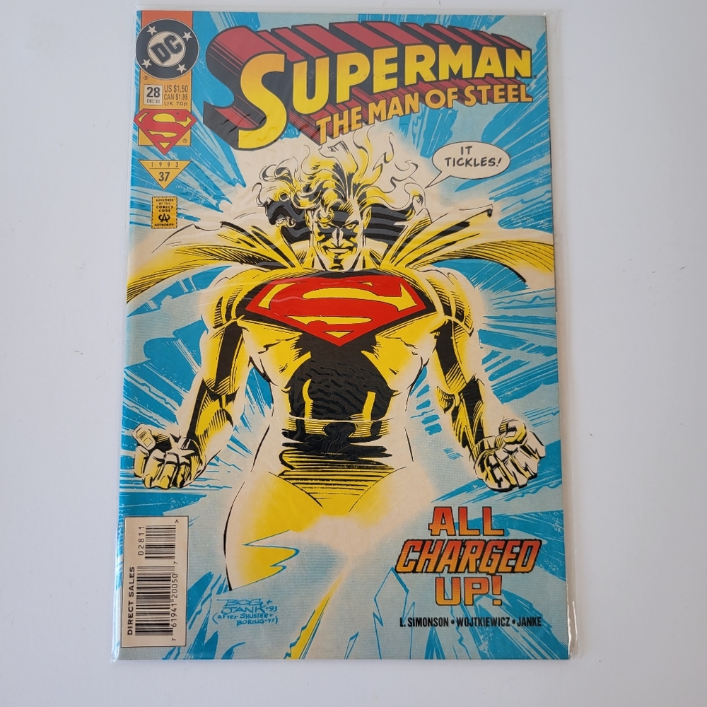 Superman Comic Book 1993 DC Comics 1